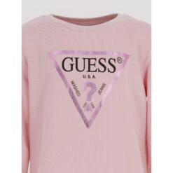Sweat Actiwear Rose Fille - Guess -ChicFit Boutique sweat actiwear rose fille guess 3