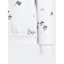 Sweat Bluv Dessin Blanc Fille - Adidas 7 Sweat Bluv Dessin Blanc Fille - Adidas -ChicFit Boutique sweat bluv dessin blanc fille adidas 3