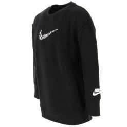 Sweat Crew Daisy Logo Fleurs Noir Fille - Nike -ChicFit Boutique sweat crew daisy logo fleurs noir fille nike 4