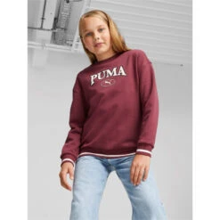 Sweat Crew Neck Squad Bordeaux Enfant - Puma
