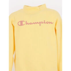 Sweat Crewneck Jaune Enfant - Champion -ChicFit Boutique sweat crewneck jaune enfant champion 3