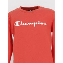 Sweat Crewneck Rouge Enfant - Champion -ChicFit Boutique sweat crewneck rouge enfant champion 3