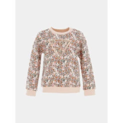 Sweat Floral Rose Enfant - Guess