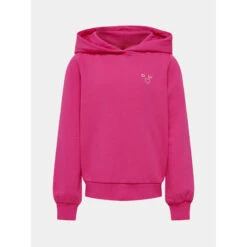 Sweat Kognoomi Logo Hood Rose Fille - Only