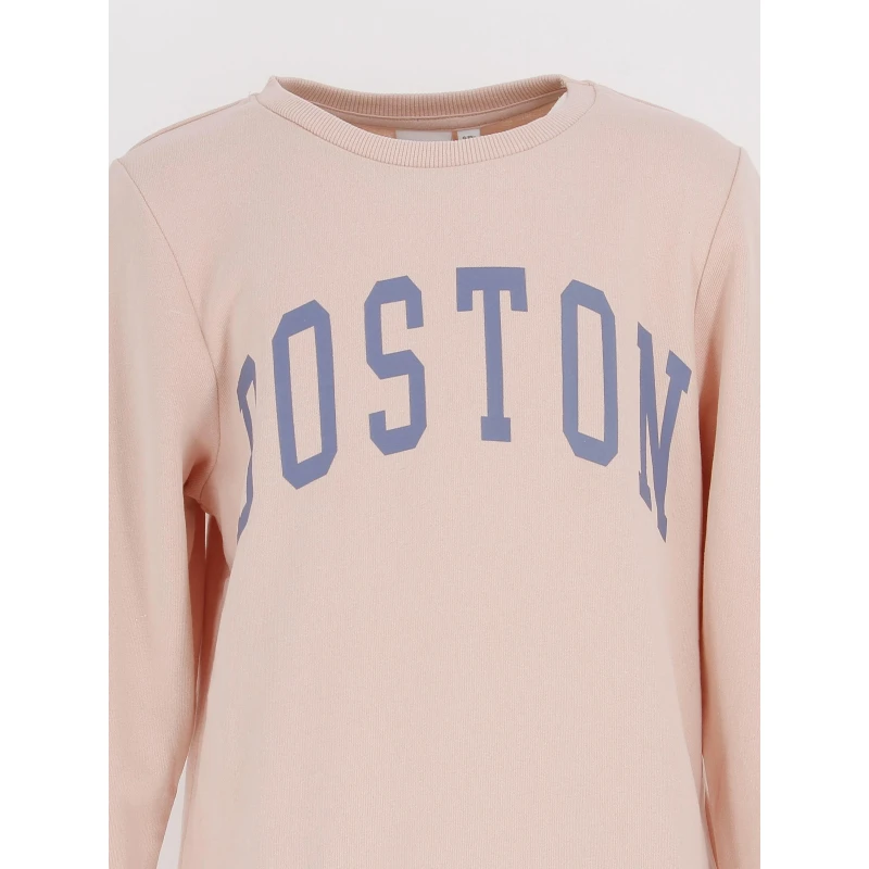 Sweat Tera Boston Rose Fille - Name It 4 Sweat Tera Boston Rose Fille - Name It – Image 4