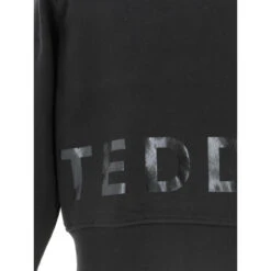 Sweat Uni Logo Patti Noir Fille - Teddy Smith -ChicFit Boutique sweat uni logo patti noir fille teddy smith 3