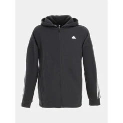 Sweat Zippé à Capuche Future Icons Noir Enfant - Adidas