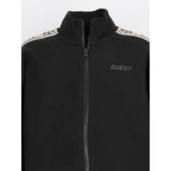 Sweat Zippé Active Noir Fille - Guess -ChicFit Boutique sweat zippe active noir fille guess 2