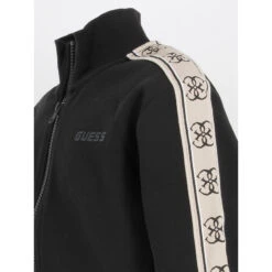 Sweat Zippé Active Noir Fille - Guess -ChicFit Boutique sweat zippe active noir fille guess 3