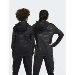 Sweat Zippé Bluv Noir Enfant - Adidas 6 Sweat Zippé Bluv Noir Enfant - Adidas -ChicFit Boutique sweat zippe bluv noir enfant adidas 2