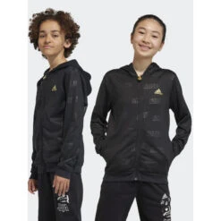 Sweat Zippé Bluv Noir Enfant - Adidas 7 Sweat Zippé Bluv Noir Enfant - Adidas -ChicFit Boutique sweat zippe bluv noir enfant adidas 3