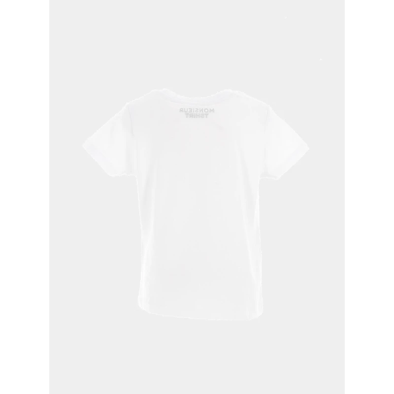 T-shirt Balade En Famille Blanc Enfant - Monsieur T-shirt 2 T-shirt Balade En Famille Blanc Enfant - Monsieur T-shirt – Image 2