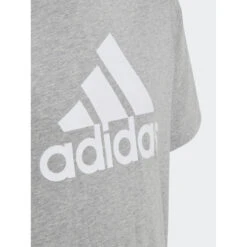 T-shirt Big Logo Gris Chiné Enfant - Adidas -ChicFit Boutique t shirt big logo gris chine enfant adidas 3