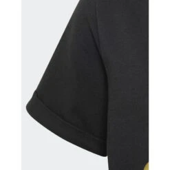 T-shirt Bluv Logo Doré à Paillettes Noir Fille - Adidas -ChicFit Boutique t shirt bluv logo dore a paillettes noir fille adidas 2