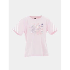 T-shirt Disney VaĂŻana Rose Fille - Adidas
