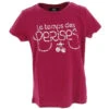 T-shirt Doligi Violet Fille - Le Temps Des Cerises