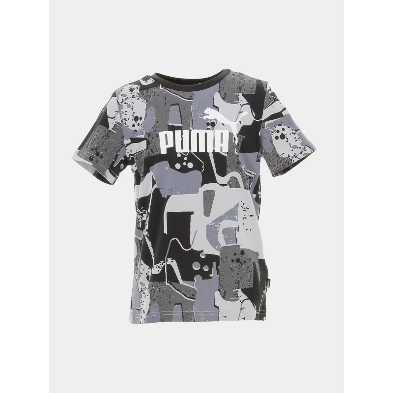 T-shirt Essential Imprimés Aop Art Gris Enfant - Puma 1 T-shirt Essential Imprimés Aop Art Gris Enfant - Puma