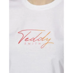 T-shirt Felzy Blanc Fille - Teddy Smith -ChicFit Boutique t shirt felzy blanc fille teddy smith 3