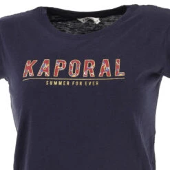 T-shirt Leoni Bleu Marine Fille - Kaporal -ChicFit Boutique t shirt leoni bleu marine fille kaporal 2
