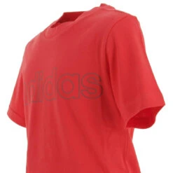 T-shirt Linear Rouge Enfant - Adidas -ChicFit Boutique t shirt linear rouge enfant adidas 3