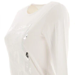 T-shirt Manches Longues Jib Blanc Fille - Guess -ChicFit Boutique t shirt manches longues jib blanc fille guess 3