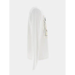 T-shirt Manches Longues Léopard Blanc Fille - Guess -ChicFit Boutique t shirt manches longues leopard blanc fille guess 2