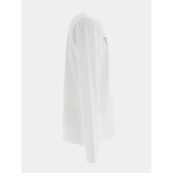 T-shirt Manches Longues Logo Blanc Fille - Guess 6 T-shirt Manches Longues Logo Blanc Fille - Guess -ChicFit Boutique t shirt manches longues logo blanc fille guess 2