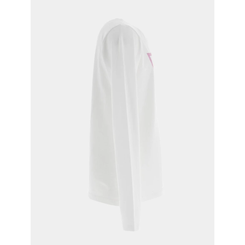 T-shirt Manches Longues Logo Blanc Fille - Guess 3 T-shirt Manches Longues Logo Blanc Fille - Guess – Image 3