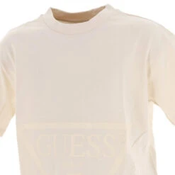 T-shirt Mc Tee Beige Fille - Guess -ChicFit Boutique t shirt mc tee beige fille guess 2
