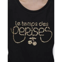 T-shirt Midnight Fille - Le Temps Des Cerises -ChicFit Boutique t shirt midnight fille le temps des cerises 3