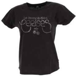 T-shirt Rila Noir Fille - Le Temps Des Cerises