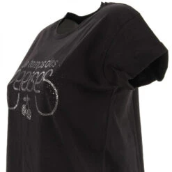 T-shirt Rila Noir Fille - Le Temps Des Cerises -ChicFit Boutique t shirt rila noir fille le temps des cerises 3