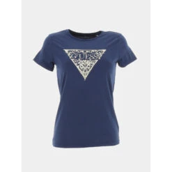 T-shirt Secret Bleu Marine Fille - Guess