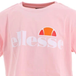 T-shirt Sport Crop Nicky Rose Fille - Ellesse 6 T-shirt Sport Crop Nicky Rose Fille - Ellesse -ChicFit Boutique t shirt sport crop nicky rose fille ellesse 2