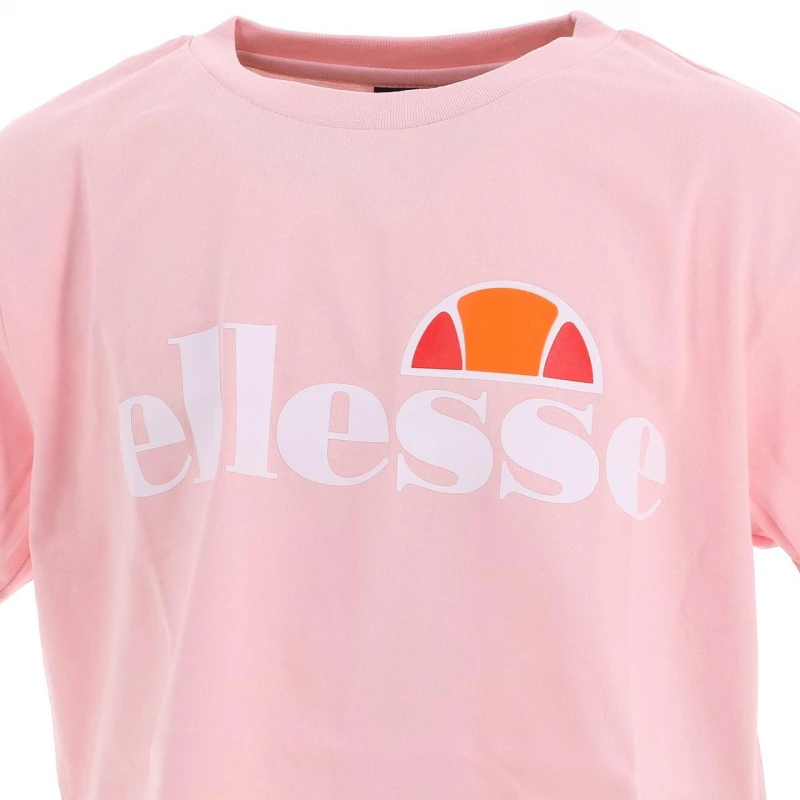 T-shirt Sport Crop Nicky Rose Fille - Ellesse 3 T-shirt Sport Crop Nicky Rose Fille - Ellesse – Image 3
