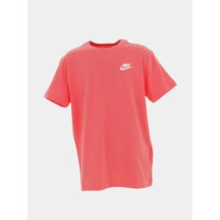 T-shirt Sportswear Club Logo Rose Enfant - Nike