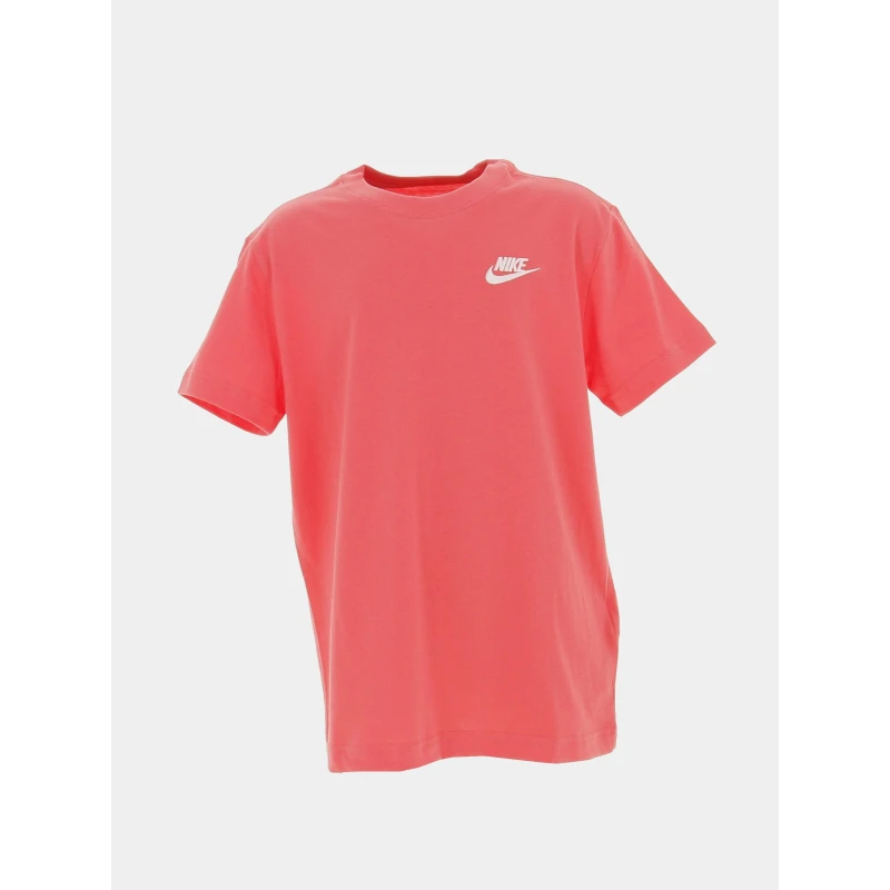 T-shirt Sportswear Club Logo Rose Enfant - Nike 1 T-shirt Sportswear Club Logo Rose Enfant - Nike