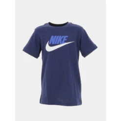 T-shirt Sportswear Futura Icon Bleu Marine Enfant - Nike